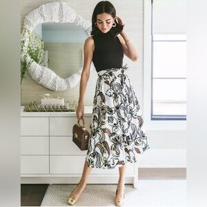 NWT LILLY PULITZER Prima Midi Dress in Coconut Oversized Irisistable size 12